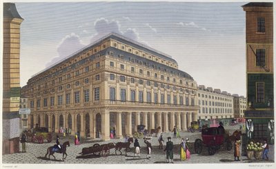 Le Theatre Francaise (Comedie Francaise) c.1815-20 by Henri Courvoisier Voisin